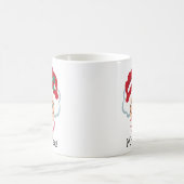 Mug Mme Claus Face Personnalisée Café-Mug (Centre)