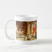 Mug Mme Claus & Santas Elves cuire des cookies de Noël (Gauche)
