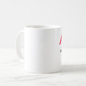 Mug Mme Lastname Mug, personnaliser - toutes (Devant gauche)