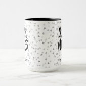 Mug Mme Right Fun 25e anniversaire d'argent (Centre)
