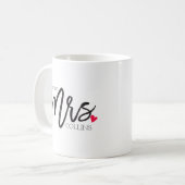 Mug Mme Shoppe | Avenir personnalisé Mme. (Devant gauche)