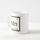 Mug Mn - Chimie du fromage de Monterey Jack Tableau pé (Devant gauche)