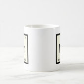 Mug Mn - Chimie du fromage de Monterey Jack Tableau pé (Centre)