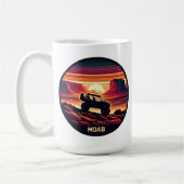 Mug Moab Utah UTV Sunset Red Rocks (Gauche)