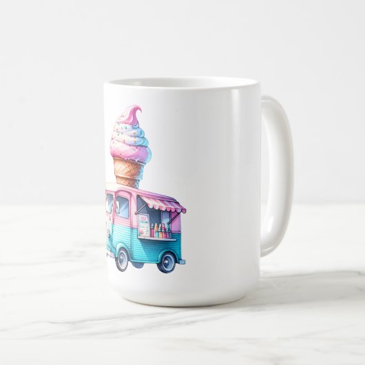 Mug mobile ice cream van (Devant droit)