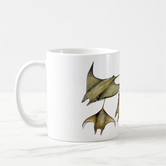 Mug Mobula tarapacana - Chilean Faible Couvertures (Gauche)