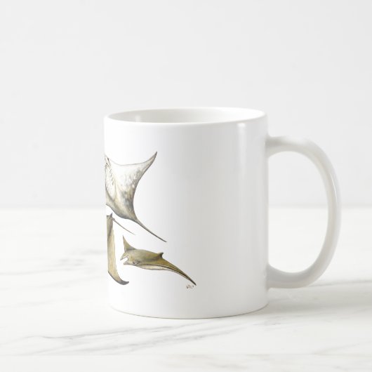 Mug Mobula tarapacana - Chilean Faible Couvertures (Droite)