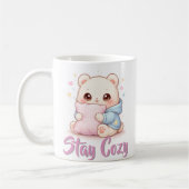 Mug Mochi Cuddle Bear Cute Kawaii Style Pillow Hug (Gauche)