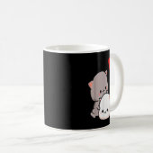 Mug Mochi peach cat goma love, Saint Valentin 2022  (Devant droit)