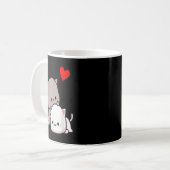 Mug Mochi peach cat goma love, Saint Valentin 2022  (Devant gauche)