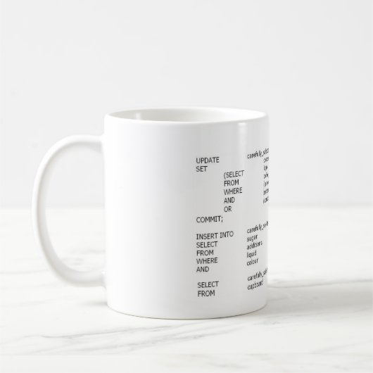 Mug Mock pour nerfs (Gauche)