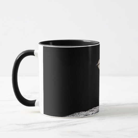 Mug Mockingbird sur une pierre tombale (Gauche)
