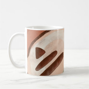 Mug Mod Retro Abstrait rusteux Terre au milieu du sièc