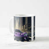 Mug Mode Bête Activé / Cadeau de motard pour motocycli (Devant gauche)
