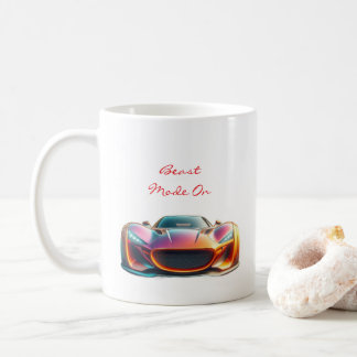 Mug Mode Bête Activé / Cadeau de Motard pour Motocycli