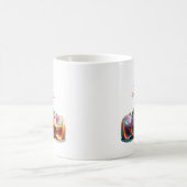 Mug Mode Bête Activé / Cadeau de Motard pour Motocycli (Centre)