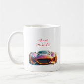 Mug Mode Bête Activé / Cadeau de Motard pour Motocycli (Gauche)