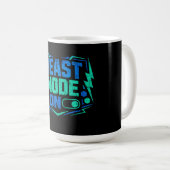 Mug Mode bête activé – Énergie d'activation de salle d (Devant droit)