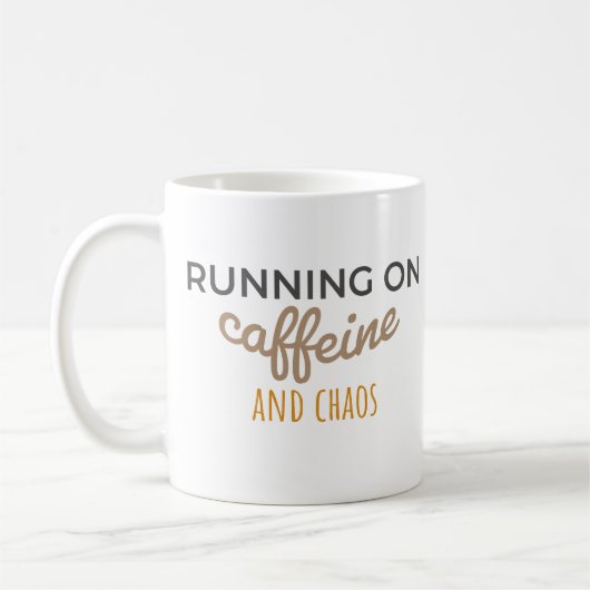 Mug Mode caféine et chaos (Gauche)