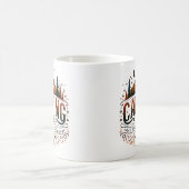 Mug Mode Camping, Symboles de Camping Typographie Rétr (Centre)
