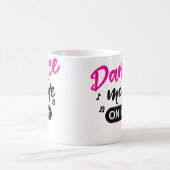 Mug Mode Danse Activé danse Maman Mode Danse danse Mod (Centre)