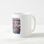 Mug Mode de but de Tchéquie squelette attaquant nation (Devant droit)