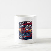 Mug Mode de but de Tchéquie squelette attaquant nation (Centre)