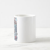 Mug Mode de but norvégien squelette attaquant nations (Centre)