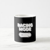 Mug Mode de course drôle disant avec interrupteur à ba (Centre)