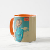 Mug Mode de Fumage Retro Glam (Devant gauche)