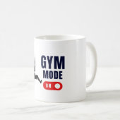 Mug Mode de gym ON (Devant droit)