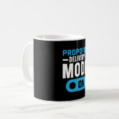 Mug Mode De Livraison De Propofos Sur Anesthésie Anest (Devant gauche)
