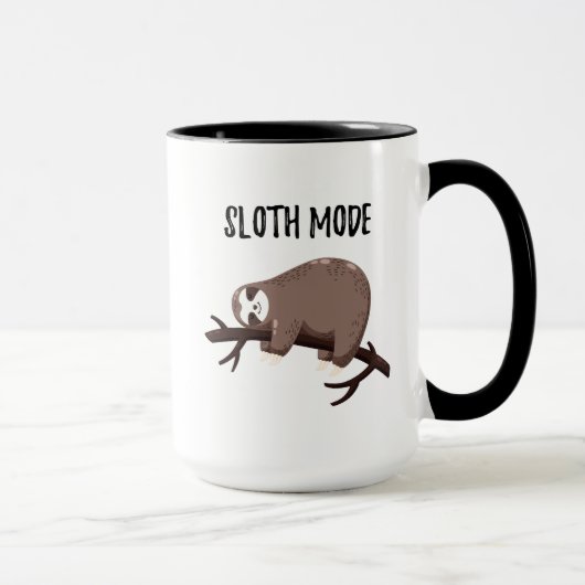 Mug Mode de paresse (Droite)