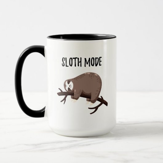 Mug Mode de paresse (Gauche)