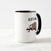 Mug Mode de paresse (Devant droit)