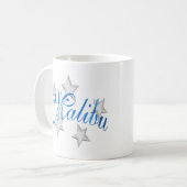 Mug Mode de plage de Malibu (Devant gauche)