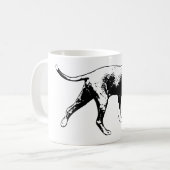 Mug Mode de suivi - Nez au sol (Devant gauche)