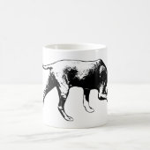 Mug Mode de suivi - Nez au sol (Centre)