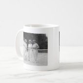 Mug mode de tennis des années 1920 (Devant gauche)