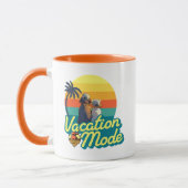 Mug Mode de vacances Mug, Vacances tropicales (Gauche)