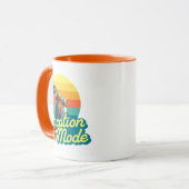 Mug Mode de vacances Mug, Vacances tropicales (Devant gauche)