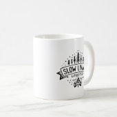 Mug Mode de vie lent (Devant droit)