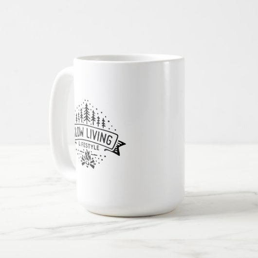 Mug Mode de vie lent (Devant gauche)