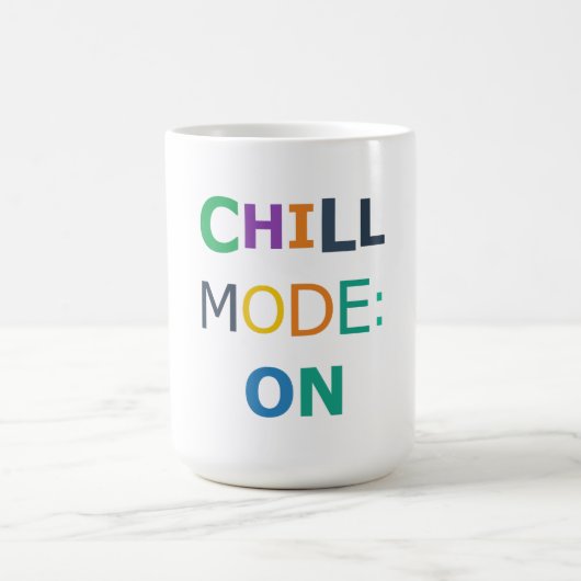 Mug Mode détente activé (Centre)