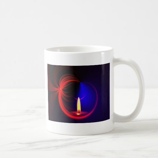 Mug Mode d'image de bougie (Droite)