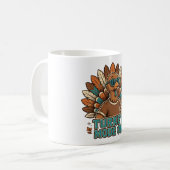 Mug Mode Dinde Activé Dinde de Thanksgiving Drôle Avec (Devant gauche)