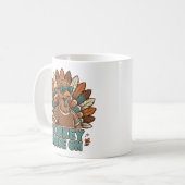 Mug Mode Dinde Activé Dinde de Thanksgiving Drôle Avec (Devant gauche)