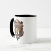 Mug Mode d'ours d'aquarelle (Devant gauche)