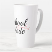 Mug "Mode École Activé" - Mignonne Enseignante (Angle droit)