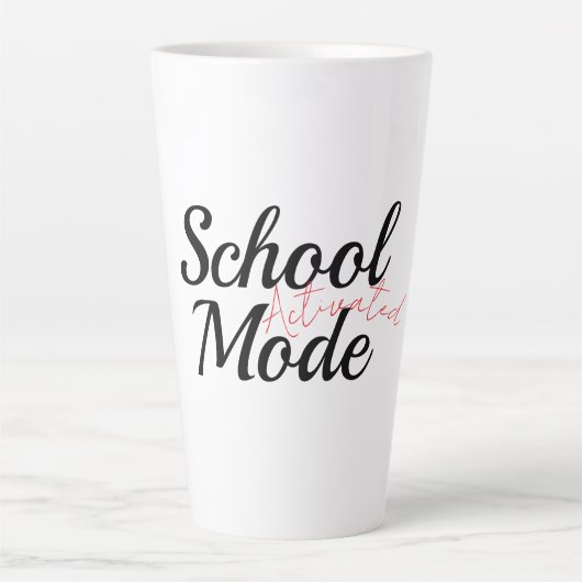 Mug "Mode École Activé" - Mignonne Enseignante (Devant)